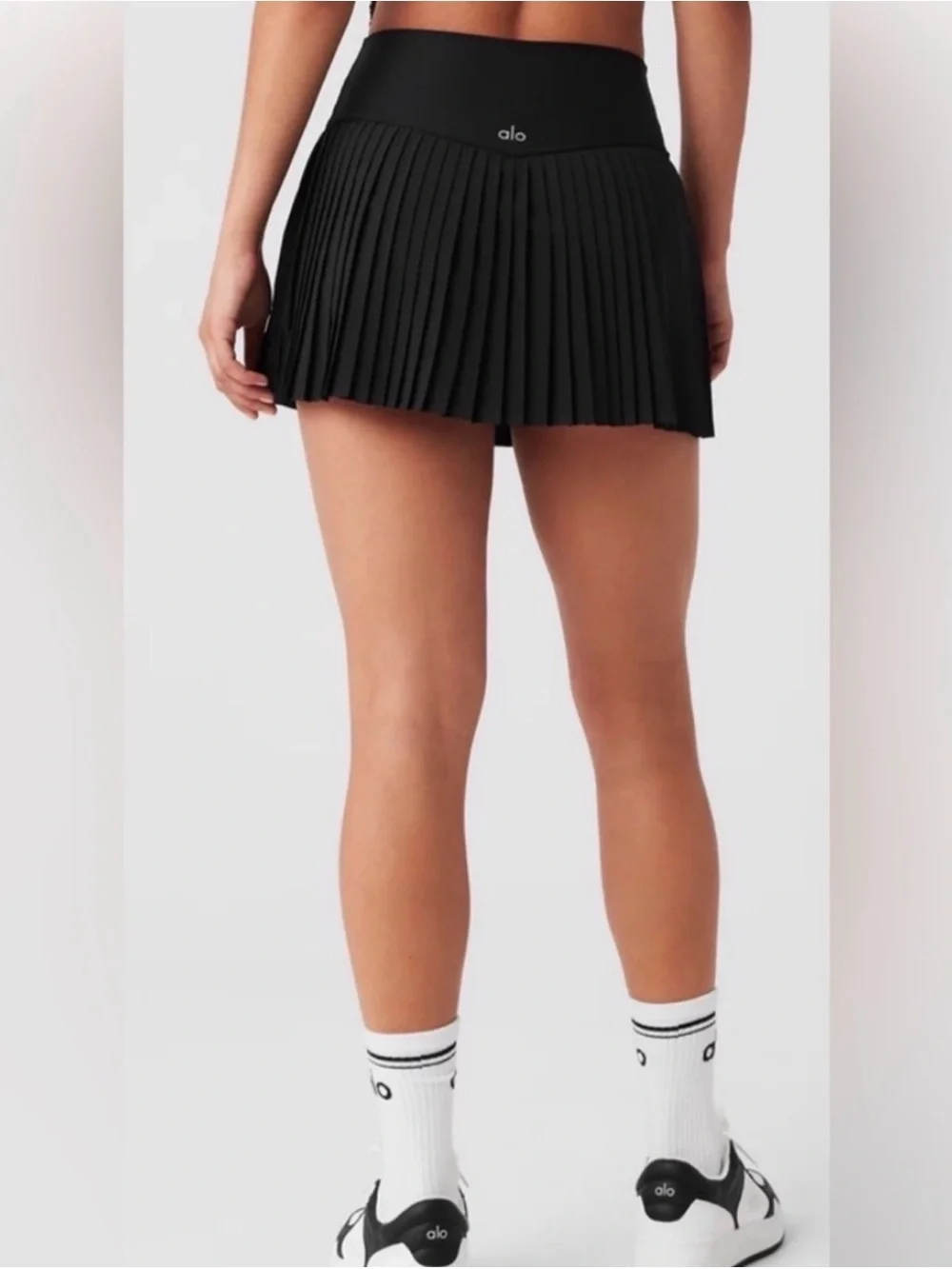ALO - GRAND SLAM TENNIS SKIRT - JUPE TENNIS SKORT - BLACK - XS - BRAND NEW